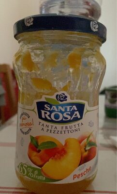 Confettura extra di pesche front packaging