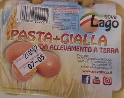 Uova pasta + gialla
