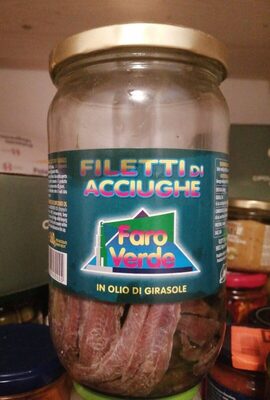 filetti di acciughe front packaging