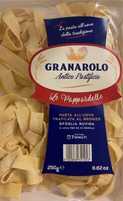 Le papardelle front packaging