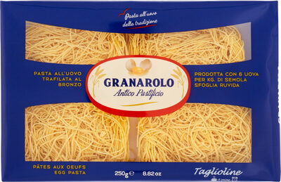 Pasta all'uovo taglioline