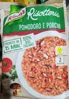 Risotto pomodoro e porcini