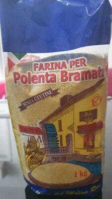 Farina per Polenta Bramata front packaging