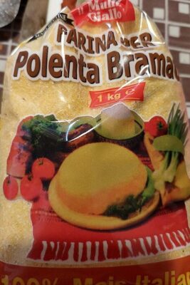 Farina per polenta bramata front packaging