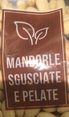 Mandorle sgusciate e pelate