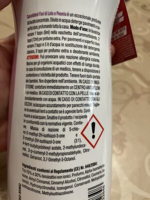 Unknown ingredients label