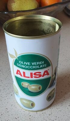 Olive Verdi Denocciolate front packaging