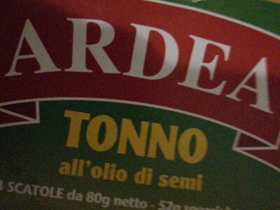 Tonno al olio di semi