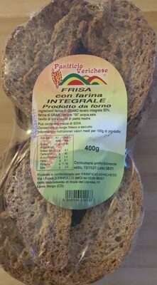 Frisa con farina integrale front packaging