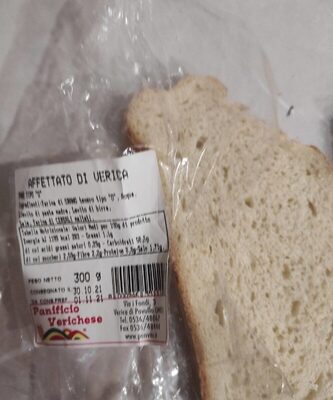 Affettato di verica front packaging