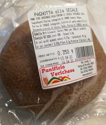 Pagnotta alla segale