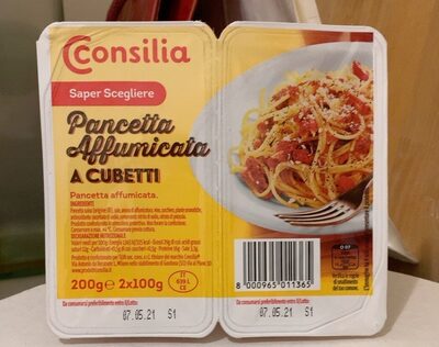 Pancetta affumicata a cubetti