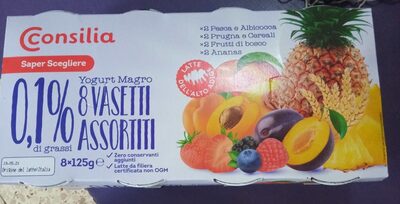 Yogurt magro gusti assortiti