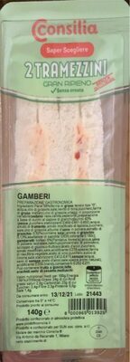2 Tramezzini Gamberi