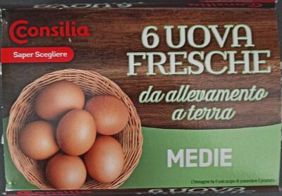 6 Uova Fresche Medie
