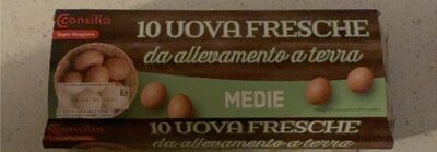 10 Uova fresche Medie