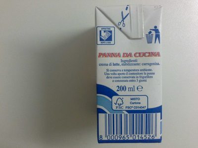 panna da cucina