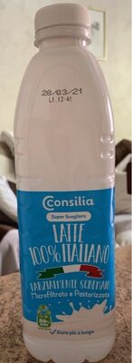Latte consilia 100% italiano parzialmente scremato