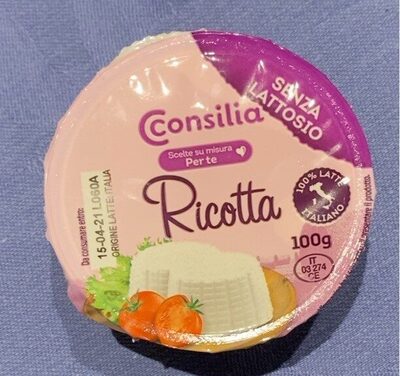 Ricotta front packaging