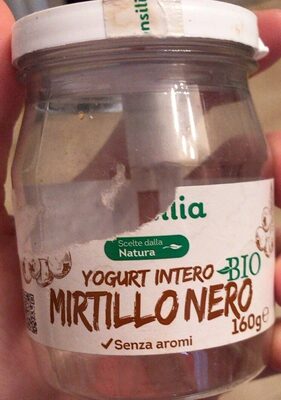 Yogurt intero mirtillo nero