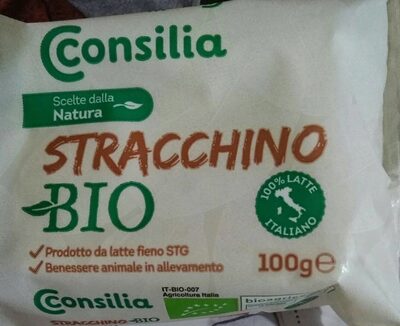 Stracchino bio front packaging