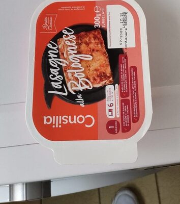 Lasagna bolognese front packaging