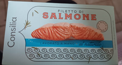 Filetto di salmone al naturale