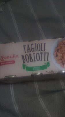 Fagioli Borlotti lessati