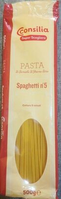 Pasta spaghetti n°5 front packaging