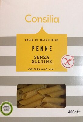 Penne senza glutine front packaging