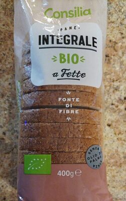 Pane integrale bio a fette