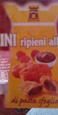 Bocconcini ripieni alla nocciola front packaging