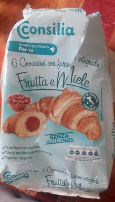 Croissant con farina integrale Frutta e Miele