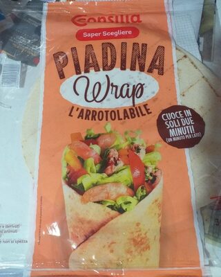 piadina wrap l'arrotolabile
