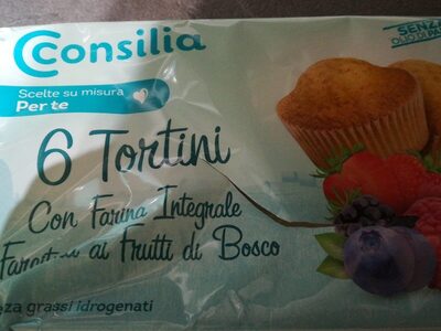 Tortini con farina integrale e farcitura ai frutti di bosco