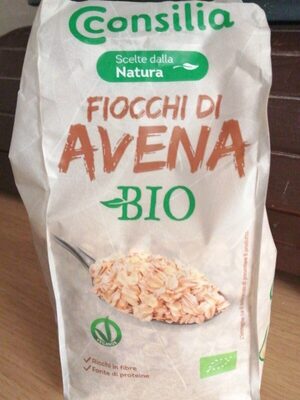 Fiocchi di avena bio front packaging