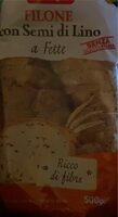 Filone a fette con semi di lino