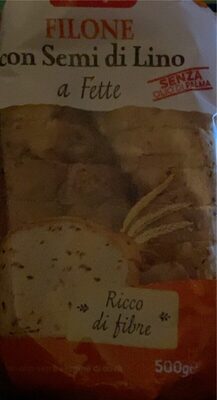 Filone a fette con semi di lino