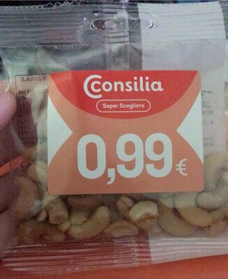 Anacardi salati front packaging