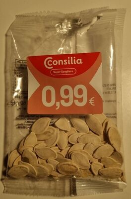 Semi di zucca tostati salati