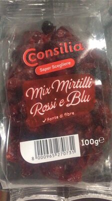 Mix mirtilli rossi e blu