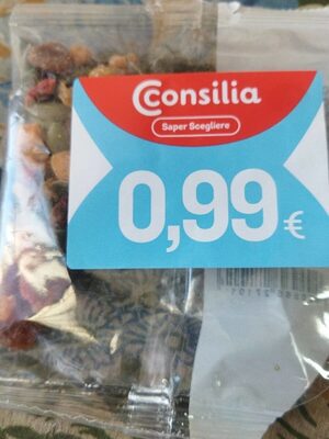 Misto di frutta secca front packaging