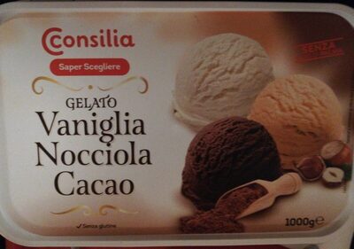 Gelato Vaniglia Nocciola Cacao