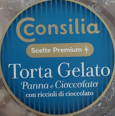 Torta Gelato panna e cioccolato front packaging