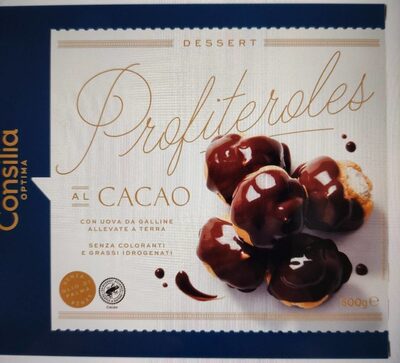 Profiteroles congelato