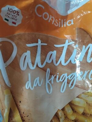 patatine da friggere front packaging
