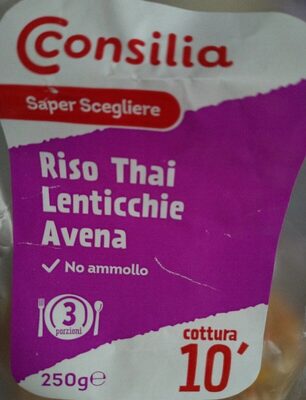 Riso Thai, Lenticchie, Avena