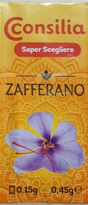 Zafferano essiccato macinato
