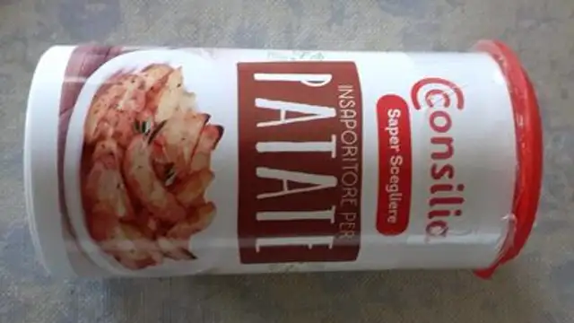 Insaporitore per patate front packaging