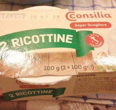 2 ricottine front packaging